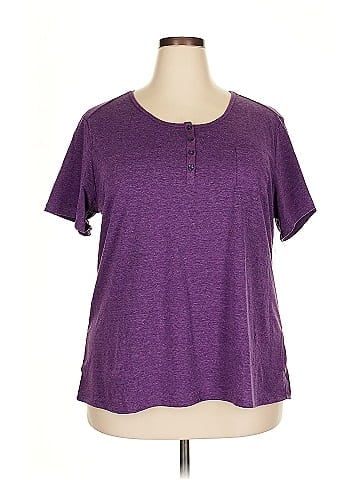 Cuddl Duds Short Sleeve Henley (view 1)