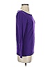 Les Copains 100% Elastane Purple 3/4 Sleeve T-Shirt Size EU (IT) 40 / US 4 - photo 3