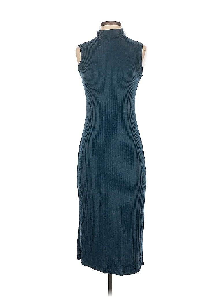 Pre-owned Bordeaux Cocktail Dress In Blue