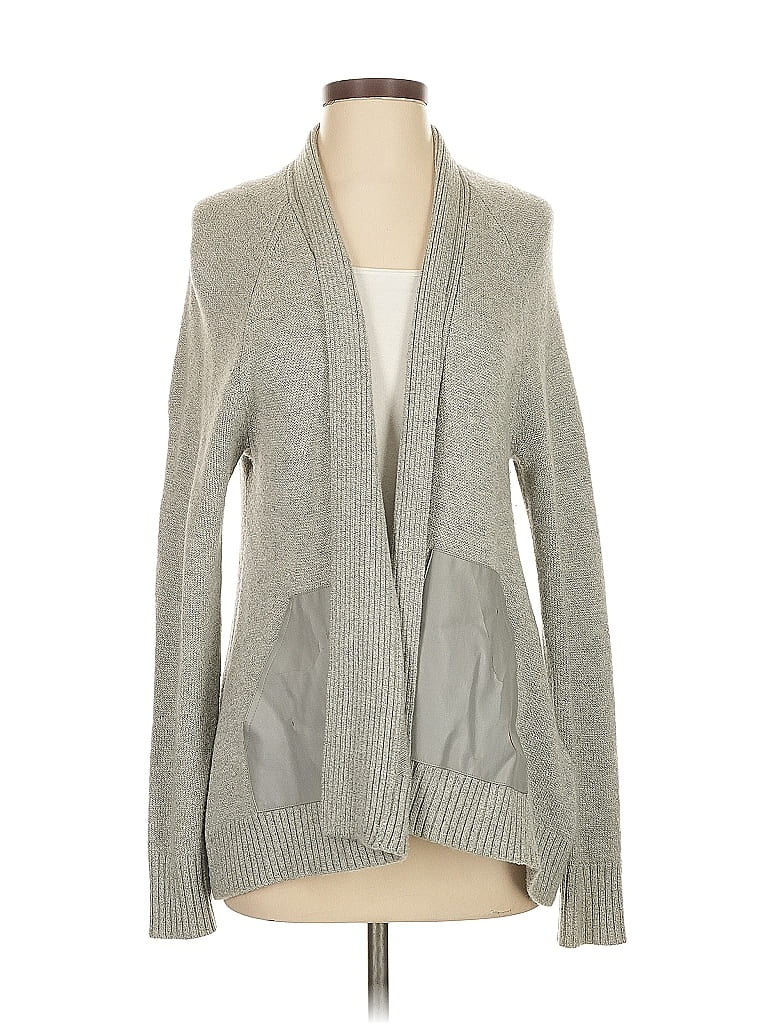 Pre-owned Banana Republic Cardigan Sweater In Gray