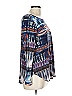 Karen Kane Blue Long Sleeve Blouse Size L - photo 4