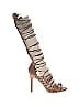 Wild Diva Tan Heels Size 6 - photo 1
