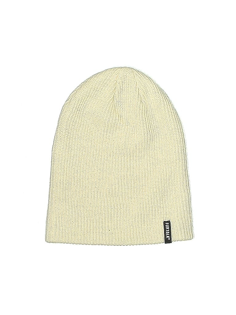 Click to view more detailed imagery on our partner's website Pre-owned Furtalk Beanie Hat In White