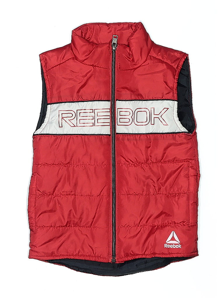 Click to view more detailed imagery on our partner's website Pre-owned Reebok Kids' Vest In Red