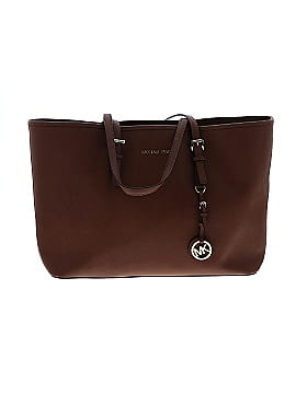 MICHAEL Michael Kors Leather Tote (view 1)