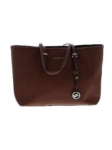 MICHAEL Michael Kors Leather Tote (view 1)