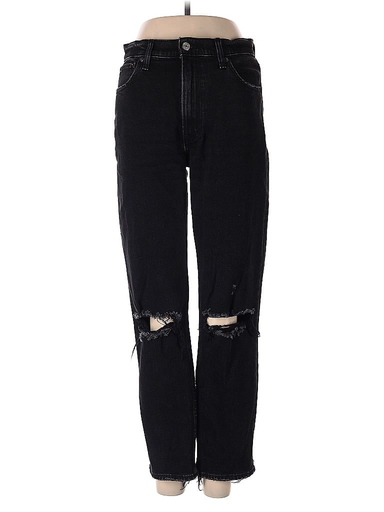 Pre-owned Abercrombie & Fitch Jeans In Black
