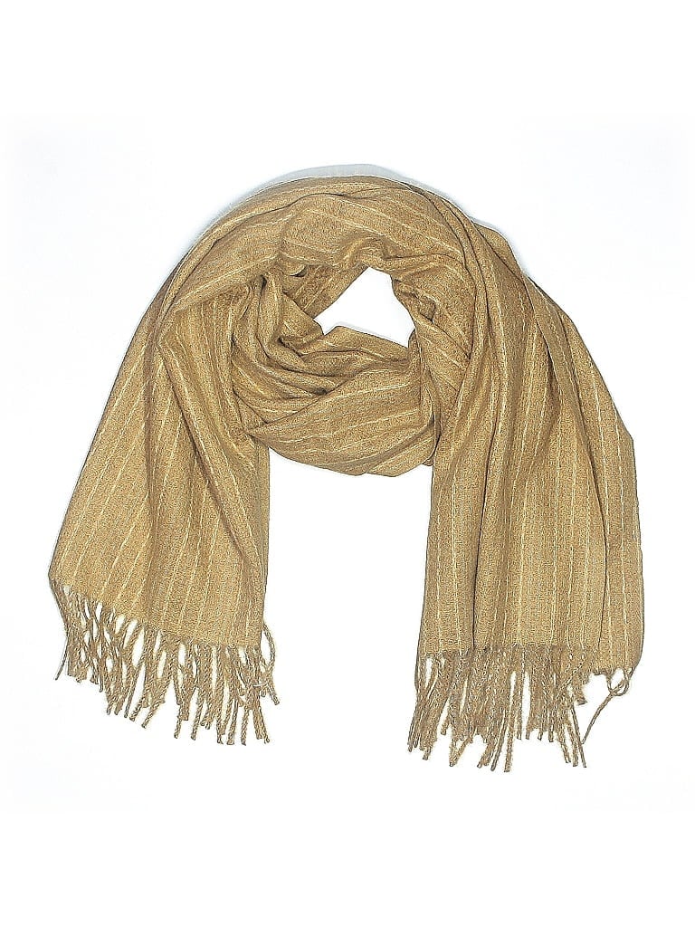 Pre-owned Pretty Persuasions Scarf In Brown