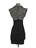 Guess 100% Polyester Tweed Gray Casual Dress Size 1 - photo 2