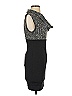 Guess 100% Polyester Tweed Gray Casual Dress Size 1 - photo 4