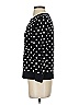 Ann Taylor LOFT Outlet 100% Cotton Polka Dots Black Cardigan Size XS - photo 5