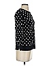 Ann Taylor LOFT Outlet 100% Cotton Polka Dots Black Cardigan Size XS - photo 4