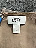 Ann Taylor LOFT 100% Polyester Tan Casual Dress Size 10 - photo 6