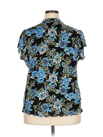 Sag Harbor Short Sleeve Blouse (view 2)