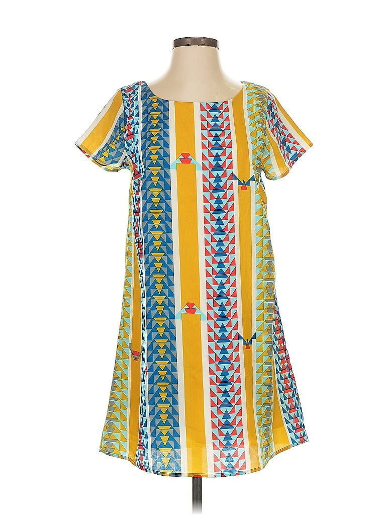 Pre-owned Everly Casual Dress In Yellow