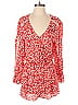 Blue Life 100% Rayon Hearts Red Romper Size S - photo 1