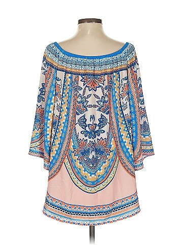 Jealous Tomato 3/4 Sleeve Blouse (view 2)