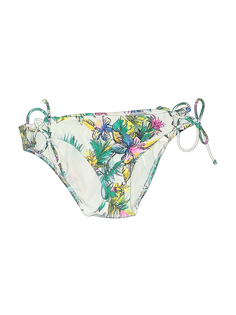 Pre-owned Sundazed Swimsuit Bottoms In White