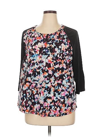 Premise Studio 3/4 Sleeve Blouse (view 1)