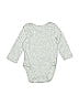 Amazon Essentials 100% Cotton Gray Long Sleeve Onesie Size 0-3 mo - photo 1