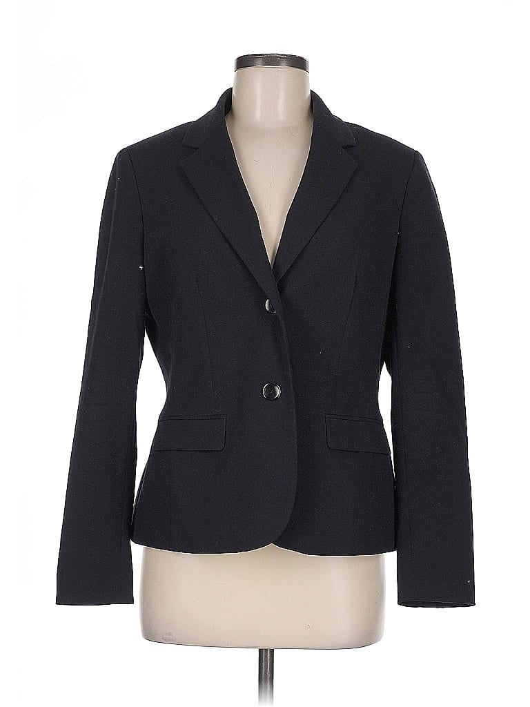 Pre-owned Nine West Blazer Jacket In Black