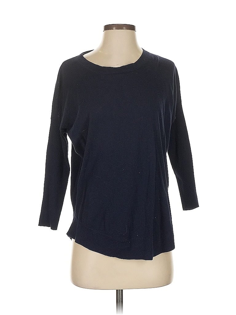 Pre-owned J.crew Factory Store Pullover Sweater In Blue