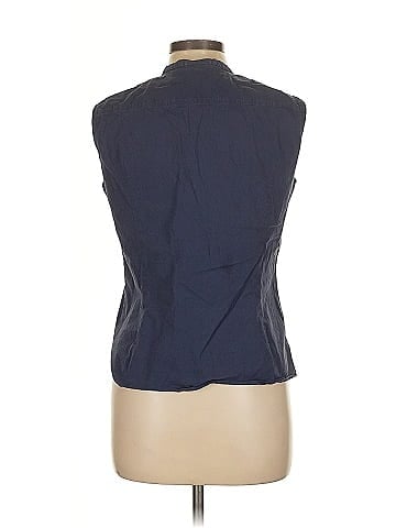 Bogner Sleeveless Button-Down Shirt (view 2)