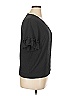 Lark & Ro 100% Polyester Black Short Sleeve Blouse Size 10 - photo 4