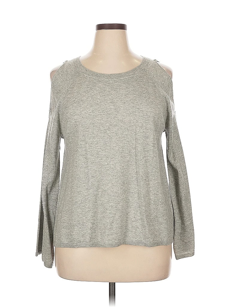 Pre-owned Gap Pullover Sweater In Gray