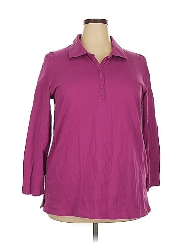 Roaman's Long Sleeve Polo (view 1)