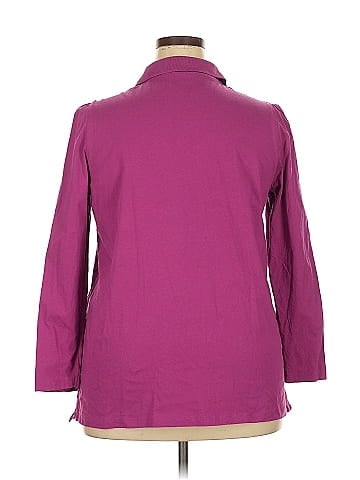 Roaman's Long Sleeve Polo (view 2)