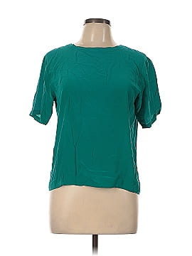 Oscar De La Renta Expressions Short Sleeve Top