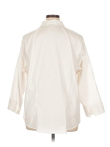 Riders by Lee 3/4 Sleeve Button-Down Shirt (view 2)