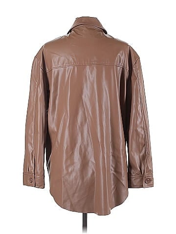 Miss Love Faux Leather Jacket (view 2)
