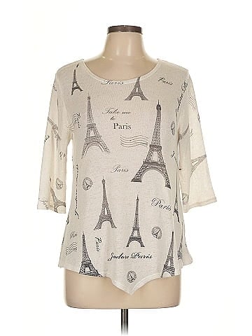 Rue Juju 3/4 Sleeve T-Shirt (view 1)