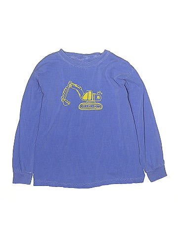 Shrimp & Grits Kids Long Sleeve T-Shirt (view 1)