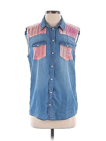 Etienne Marcel Sleeveless Button-Down Shirt (view 1)
