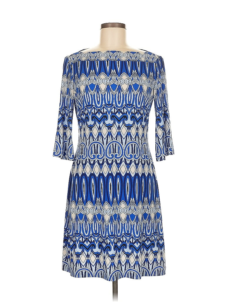 Click to view more detailed imagery on our partner's website Pre-owned Donna Morgan Cocktail Dress In Blue