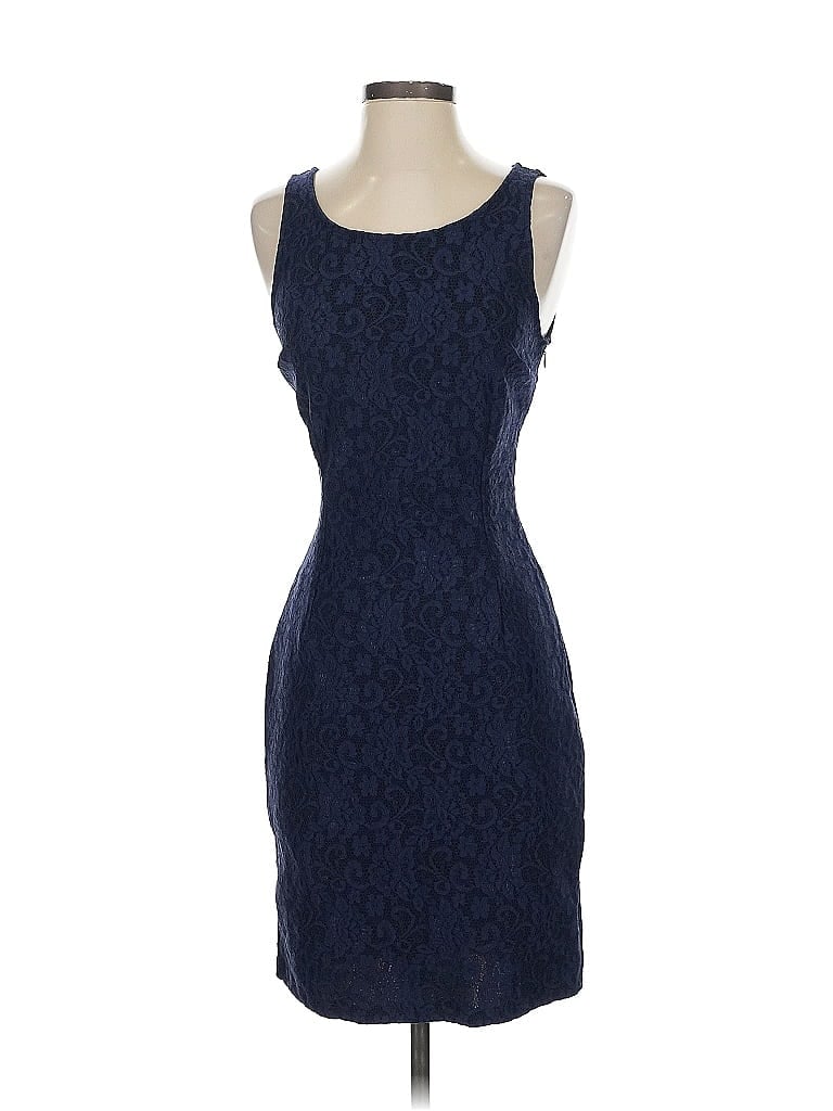Pre-owned Jennifer Lopez Cocktail Dress In Blue