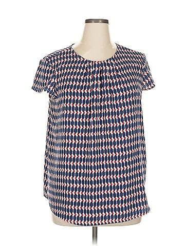 Jasmine & Juliana Short Sleeve Blouse (view 1)