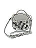 Urban Expressions Floral Silver Gray Satchel One size - photo 1