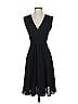 BCBGMAXAZRIA 100% Polyester Solid Black Cocktail Dress Size XXS - photo 1