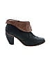 J. Shoes Black Gray Ankle Boots Size 9 - photo 1