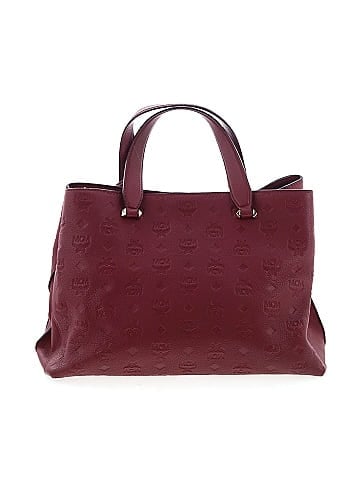 MCM Leather Ottomar Monogram Satchel (view 2)