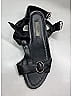 Prada 100% Leather Black Leather Flat Sandals Size EU 36 - photo 6