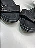Prada 100% Leather Black Leather Flat Sandals Size EU 36 - photo 3