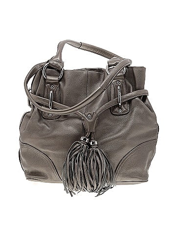 B Makowsky Leather Shoulder Bag (view 1)