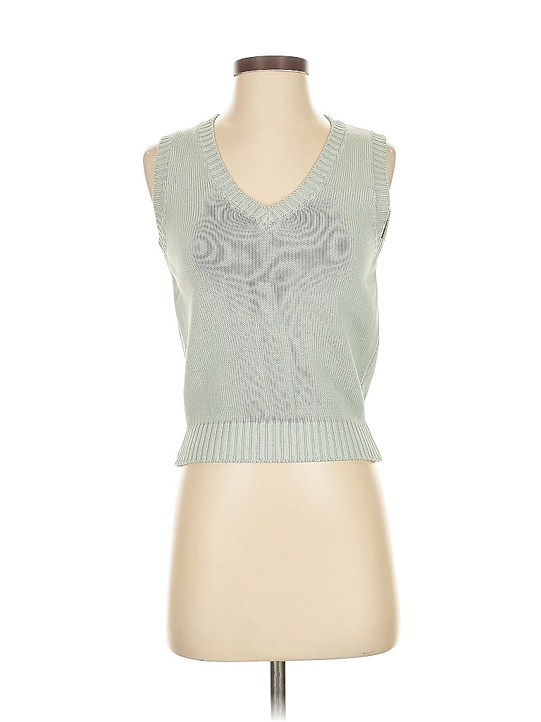 Pre-owned Brandy Melville Sweater Vest In Blue