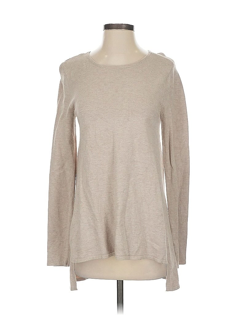 Pre-owned Chelsea & Theodore Pullover Sweater In Brown