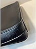 Saint Laurent 100% Leather Black Grain de Poudre Leather Small Museum Flat Briefcase One size - photo 7